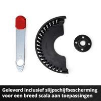 Einhell TE-AG 18/115-2 Li 4431166 Haakse accuslijper 115 mm Zonder accu, Zonder lader 18 V - thumbnail