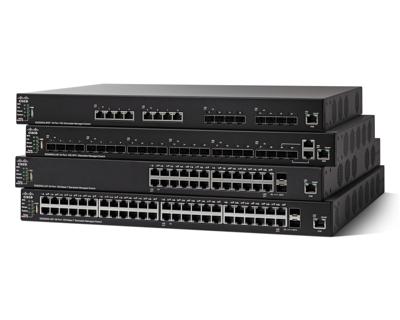Cisco SG550XG-24F Stackable Managed Switch, 24x 10Gigabitsfp+, 2x 10Gigabit 10Gbase-T (Combo with OptiPlex +), 1x Gigabit Management