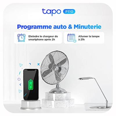 TP-Link Tapo P110 (2-pack) Mini smart wifi-stopcontact schakel stekkerdoos
