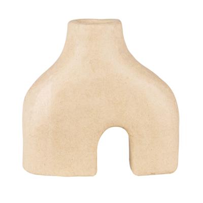 Figuur Décopatch vaas dubbele voet 19x7x18cm Figuur Décopatch vaas dubbele voet 19x7x18cm