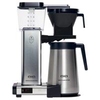 Moccamaster KBGT Polished Silver Koffiemachine met Thermoskan - Filterkoffie - Zilver - thumbnail