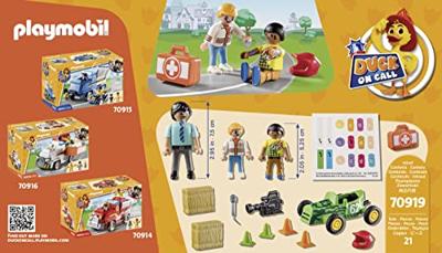 Playmobil® 70919 D.O.C ambulance actie help de racer