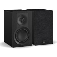 DALI KUPID Premium Compacte Passieve HiFi-plankluidspreker, 2-weg design met 4,5 inch woofer en 1 inch tweeter, inclusief wandhouder (paar) - Black Ash - thumbnail