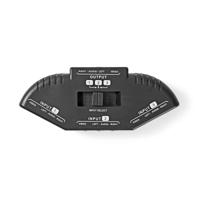 Nedis Composiet Video-Switch | 3 poorten | Zwart | 1 stuks - VSWI2403BK VSWI2403BK - thumbnail