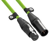 Rode XLR-3M Green premium XLR-kabel 3 meter - thumbnail