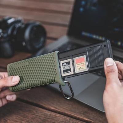 Pgytech CFexpress CreateMate High-speed Cardreader en oerdegelijke case in 1 - TypeB/SD - Zwart Pgytech CFexpress CreateMate High-speed Cardreader en oerdegelijke case in 1 - TypeB/SD - Zwart