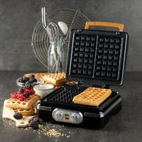 DOMO WAFFELEISEN - INKY BLACK Wafelijzer Zwart - thumbnail