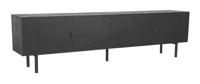 LABEL51 Tv-meubel Cotia - Zwart - Mangohout - Tv-Meubel - thumbnail