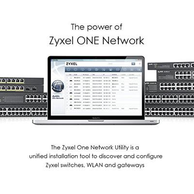 Zyxel GS1900-48HP Managed L2 Gigabit Ethernet (10/100/1000) Power over Ethernet (PoE) Zwart Zyxel GS1900-48HP Managed L2 Gigabit Ethernet (10/100/1000) Power over Ethernet (PoE) Zwart