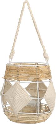 Lantaarn 23x20cm Boho