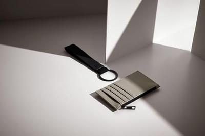 Atlantis BG326 Matte PU Card Holder - Clay - 13 x 7 cm