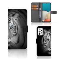 Samsung Galaxy A73 5G | Telefoonhoesje | Met pasjeshouder | Tijger - thumbnail