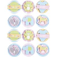 Creativ Company 3d baby stickers, baby, d 35 mm, dikte 5 mm, 1 vel - thumbnail