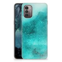 Hoesje maken Nokia G21 | G11 Painting Blue - thumbnail
