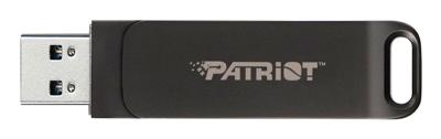 Flashdrive PATRIOT Rage R550 32GB 100 MB/S USB A+C Draaibaar ontwerp (PE32GR550DSAD) Zwart