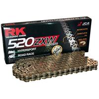 RK Chain 520 zxw 118 n gold/gold open - thumbnail