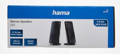 Hama 2.0 PC-luidsprekers Kabelgebonden 2.5 W Zwart