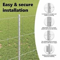 VidaXL Hek met paal zilver 1 x 25 m staal - thumbnail