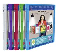 Presentatieringband Oxford Polyvision A4 4-rings O-mech 20mm assorti - thumbnail