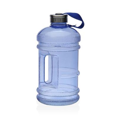 Fles Versa 2 L Blauw Siliconen Polyethyleen polyestyreen 13 x 26 x 13 cm
