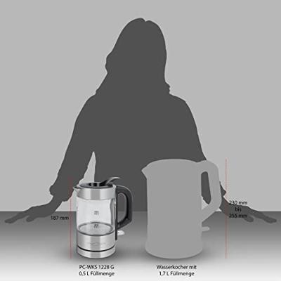 Profi Cook PC-WKS 1228 G Waterkoker Aantal/Volume: 0.5 l Inox Profi Cook PC-WKS 1228 G Waterkoker Aantal/Volume: 0.5 l Inox