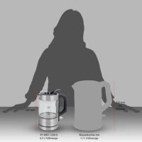 Profi Cook PC-WKS 1228 G Waterkoker Aantal/Volume: 0.5 l Inox - thumbnail