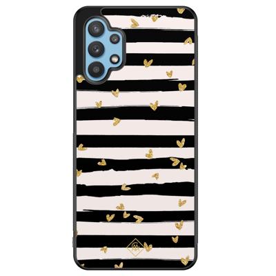 Samsung Galaxy A32 5G hoesje - Hart streepjes