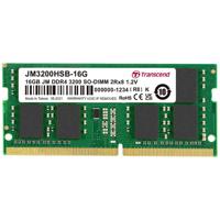 Transcend jm3200hsb-16g jetram, 16 gb, ddr4, so-dimm, 3200 mhz, 2rx8, 1gx8, cl22, 1.2v - thumbnail