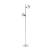 Lucide SKANSKA - Vloerlamp - LED 3 StepDim - 2x5W 3000K - Wit - thumbnail