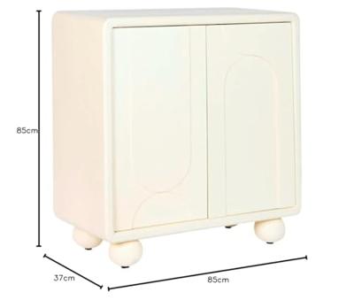 Ladekast DKD Home Decor Wit Hout MDF Modern 80 x 37 x 85 cm 80 x 37 x 86 cm