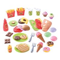Play speelgoed eten lunch en snacks speelset, 60dlg. - thumbnail