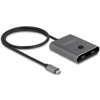 Delock 11500 USB-C (USB 3.2 Gen 2) adapter Grijs - thumbnail