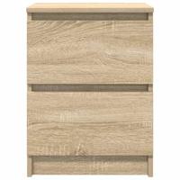 Tv-meubel 40x35x54 cm spaanplaat sonoma eikenkleurig - thumbnail