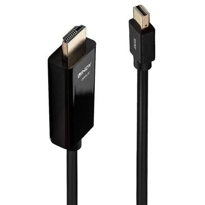 Lindy 36928 Mini Diplayport HDMI Zwart kabeladapter/verloopstukje Lindy 36928 Mini Diplayport HDMI Zwart kabeladapter/verloopstukje