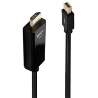Lindy 36928 Mini Diplayport HDMI Zwart kabeladapter/verloopstukje - thumbnail