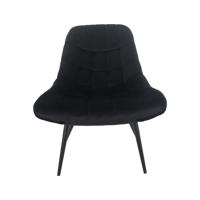 Fauteuil Stijn Zwart - thumbnail