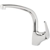 Keukenkraan Tres ECO | Opbouw | 360° Draaibaar | Mengkraan | 1-hendel | Rond | Chroom - thumbnail