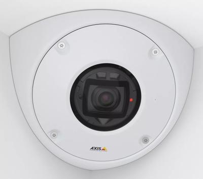 Axis Q9216-SLV White Corner Mount Camera