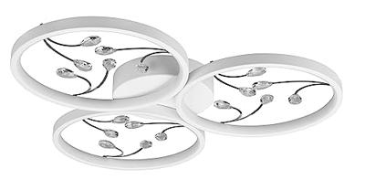 Trio Witte led plafonnièreGroovy 3-lichts - 642110331