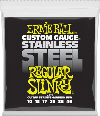Ernie Ball Stainless Steel Regular Slinky 2246