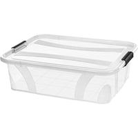 Siena HOME Opbergdoos Anzio Transparant 7 l (b x h x d) 385 x 111 x 254 mm 4 stuk(s) - thumbnail