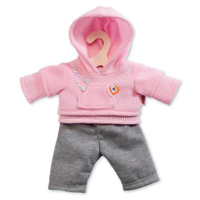 Heless Poppen jogging outfit - roze, 28-33 cm