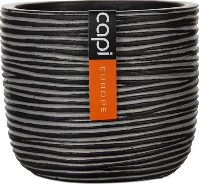 Capi bloempot Antraciet - 14x13x12 cm