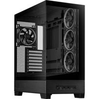 ASUS A31 Plus TG ARGB BLACK Midi Tower Zwart - thumbnail