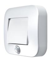 LEDVANCE NIGHTLUX® Hall L 4058075260672 LED-nachtlamp met bewegingsmelder Vierkant LED Neutraalwit Zilver - thumbnail