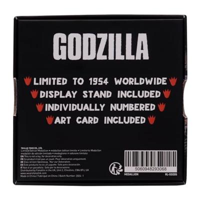 Godzilla Medallion 70th Anniversary Limited Edition - thumbnail