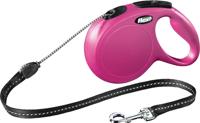FLEXI - Nieuw Classic M 8M riemkoord roze max. 20 kg - (600.7746) - thumbnail