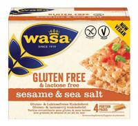 Wasa Knackebrod met sesam en zeezout glutenvrij 240 Gram - thumbnail