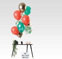 Ballonnen Set Tropical Mix Premium (12st) - thumbnail
