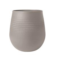VILLEROY & BOCH - Collier - Vaas Carre Taupe 22,5cm - thumbnail